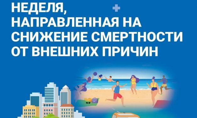 29 июня  –  5 июля — Неделя, направленная на снижение смертности от внешних причин